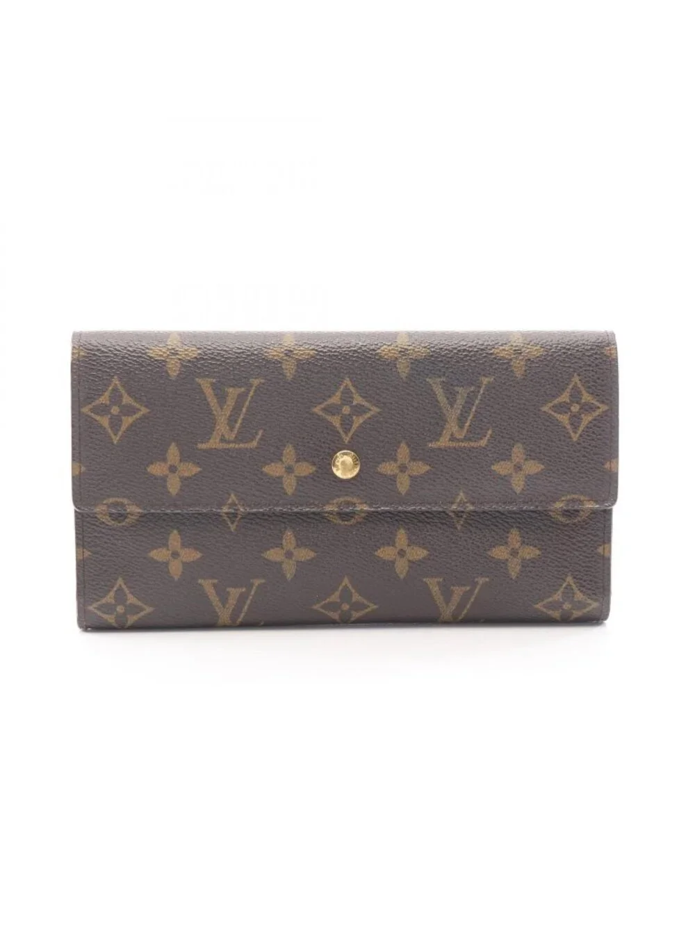Louis Vuitton Trifold Wallet Porto Tresor International Canvas